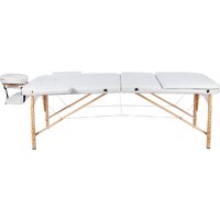 Atlas Sport 60 см складной 3-с деревянный (белый) Image #3