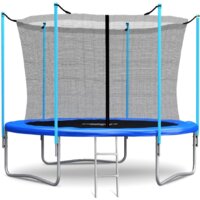 Atlas Sport 252 см - 8ft (с лестницей, внутренняя сетка, синий) Image #1
