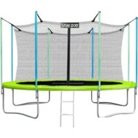 Atlas Sport 435 см - 14ft (с лестницей, внутренняя сетка, зеленый) Image #1
