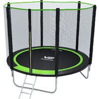 V2 Trampoline Prime 8FT 252 см (с внешней сеткой и лестницей)