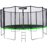 Atlas Sport 490 см - 16ft Basic (с лестницей, внешняя сетка, зеленый) Image #1