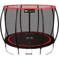 V2 Trampoline Redline 10FT 312 см (с внешней сеткой и лестницей)