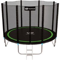 V2 Trampoline Greenline 10FT 312 см (с внешней сеткой и лестницей)