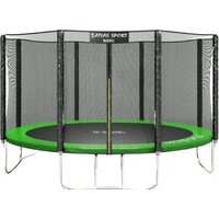 Atlas Sport 435 см - 14ft Basic (с лестницей, внешняя сетка, зеленый) Image #1