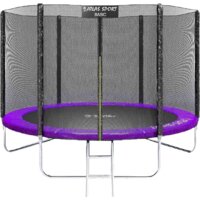 Atlas Sport 252 см - 8ft Basic (с лестницей, внешняя сетка, сливовый) Image #1