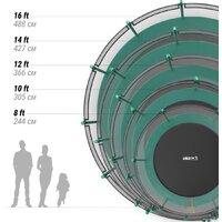 Unix Line Supreme Basic 16 ft (green) Image #11