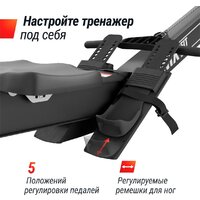 Unixfit Air Magnetic Rower-X Black Image #9